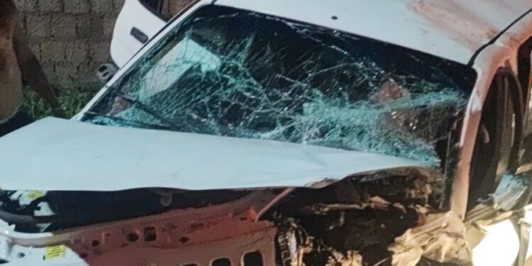 Acidente deixa cinco feridos em Santa Rita