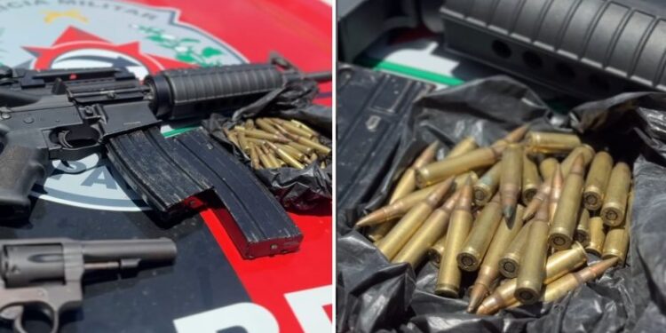 PM apreende arma de guerra com facção de João Pessoa