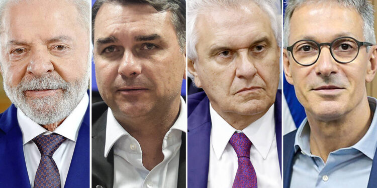 DataFolha mostra virada de Flávio Bolsonaro sobre Lula