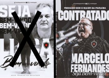 Em menos de 5 horas, Botafogo demite Lisca e contrata Marcelo Fernandes