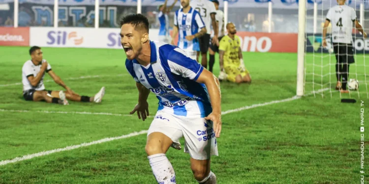 Botafogo-PB leva virada e é goleado pelo Paysandu, na Série C