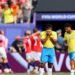 Com marcação frouxa, Brasil é eliminado por Haaland