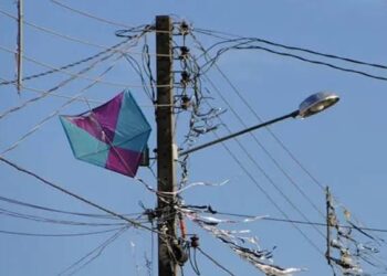 Energisa registra 33 mil acidentes com pipa e rede elétrica na PB, em 2026