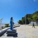Homens são presos após quebrar estátua de Iemanjá, em JP