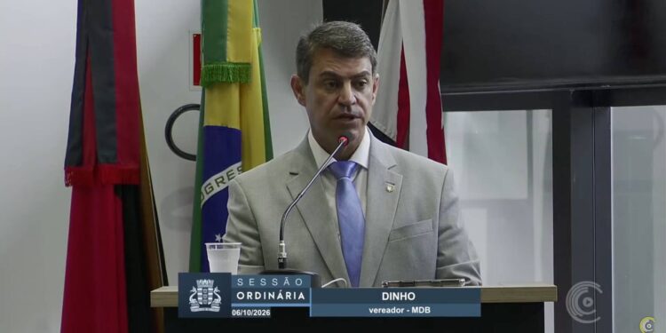 Dinho confirma que não será mais vereador de JP