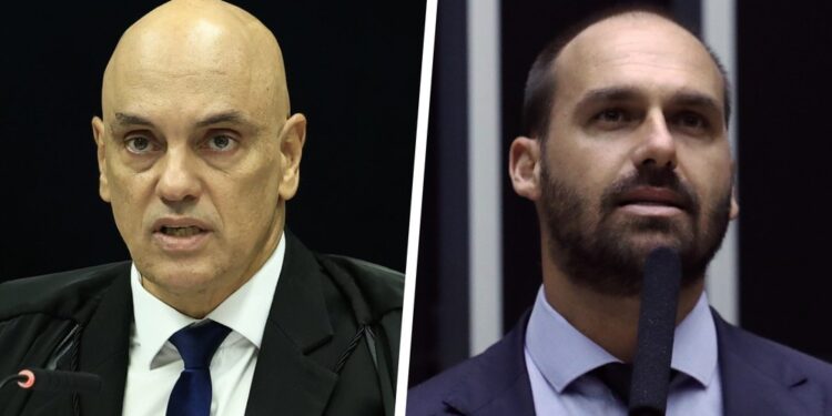 Moraes manda perder Eduardo Bolsonaro